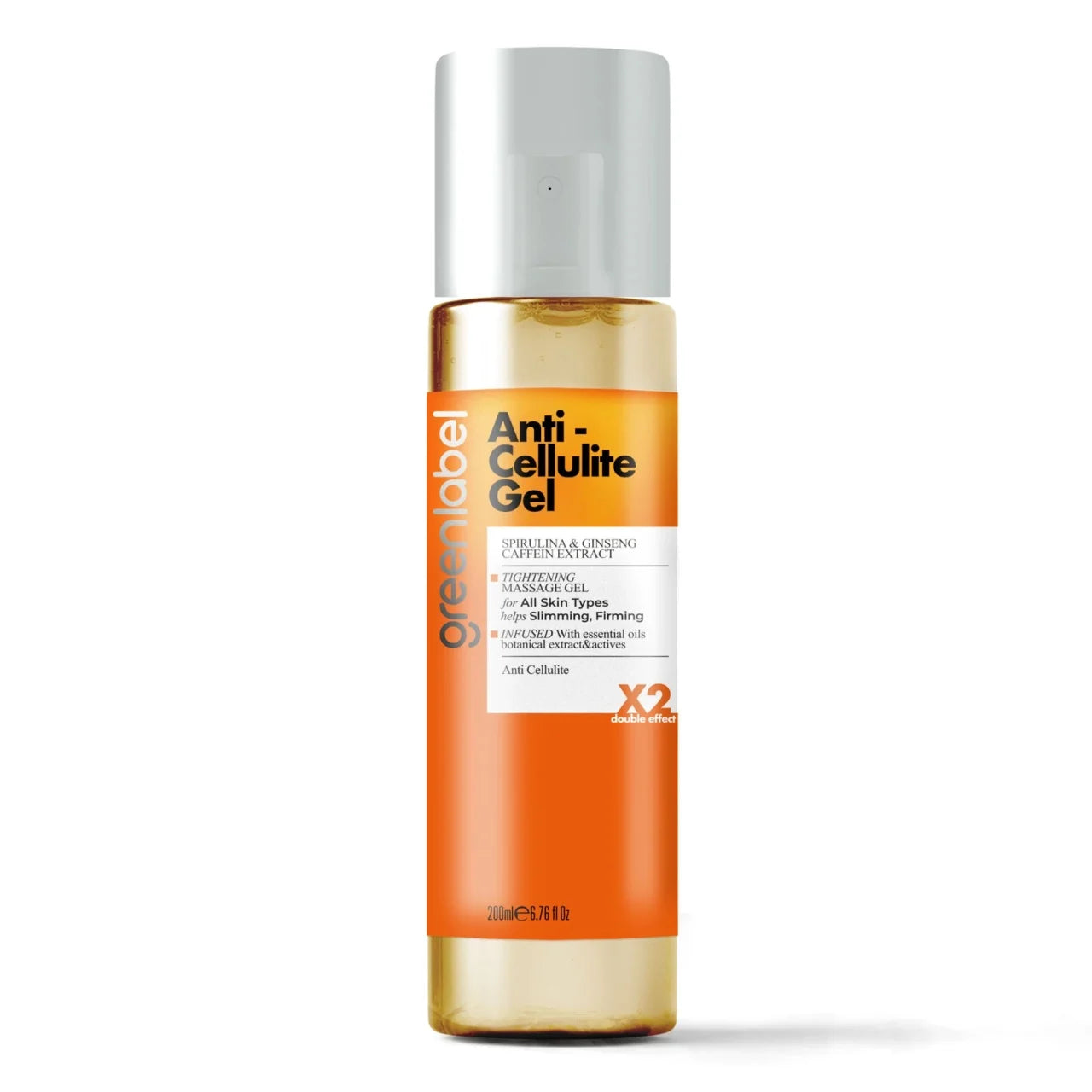 Gel Anticelulitic cu Spirulină și Cofeină 200 ml