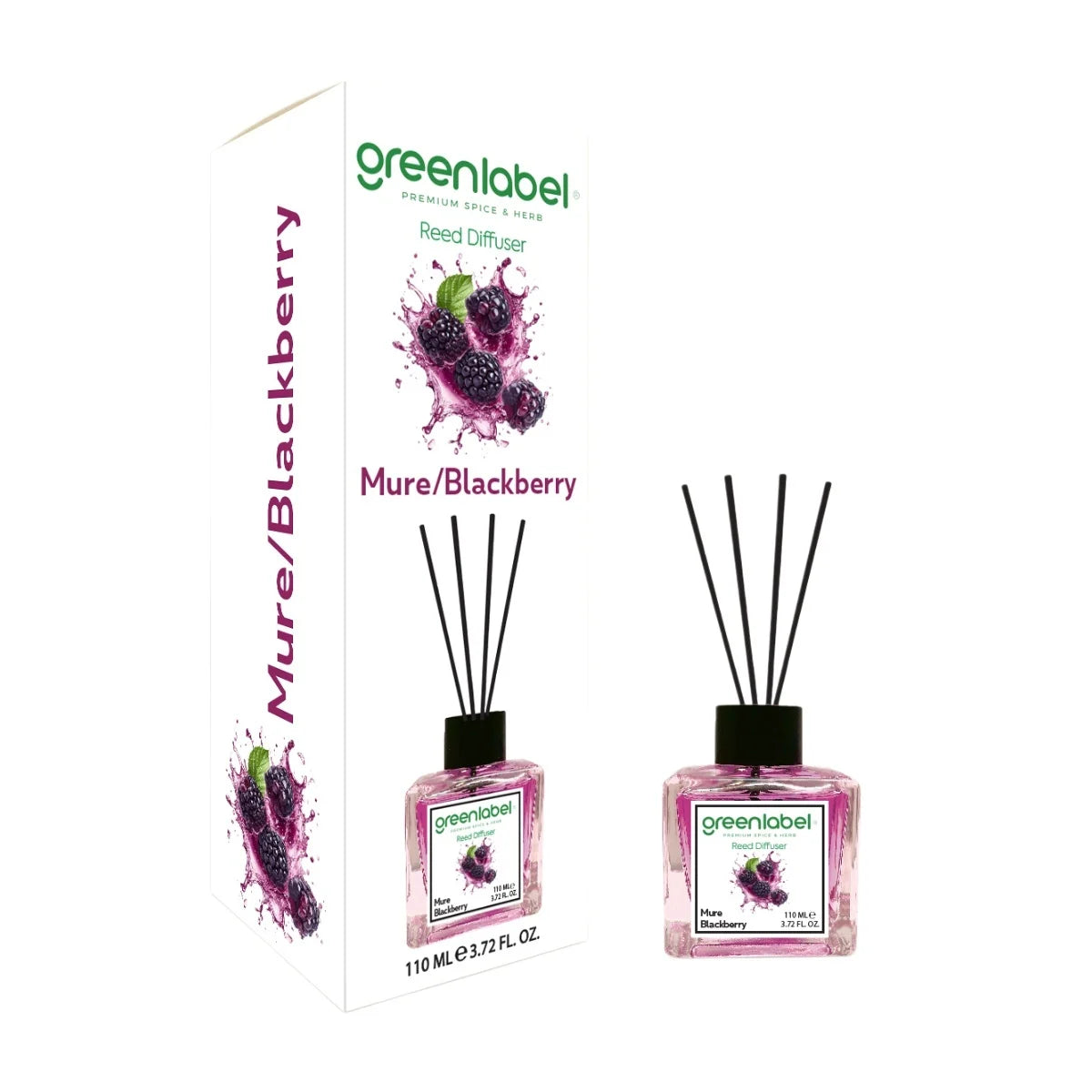 Odorizant Camera Red Diffuser Greenlabel cu betisoare 110ML Aroma Mure