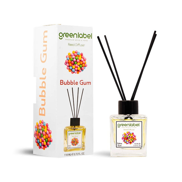 Odorizant Camera Red Diffuser Greenlabel cu betisoare 110ML Aroma Bubble gum- Guma