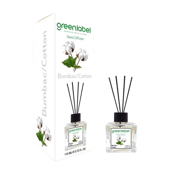 Odorizant Camera Red Diffuser Greenlabel cu betisoare 110ML Aroma Bumbac