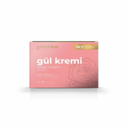 Cremă Greenlabel Hidratantă cu Trandafiri – 50ml