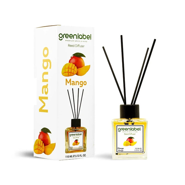 Odorizant Camera Red Diffuser Greenlabel cu betisoare 110ML Aroma Mango