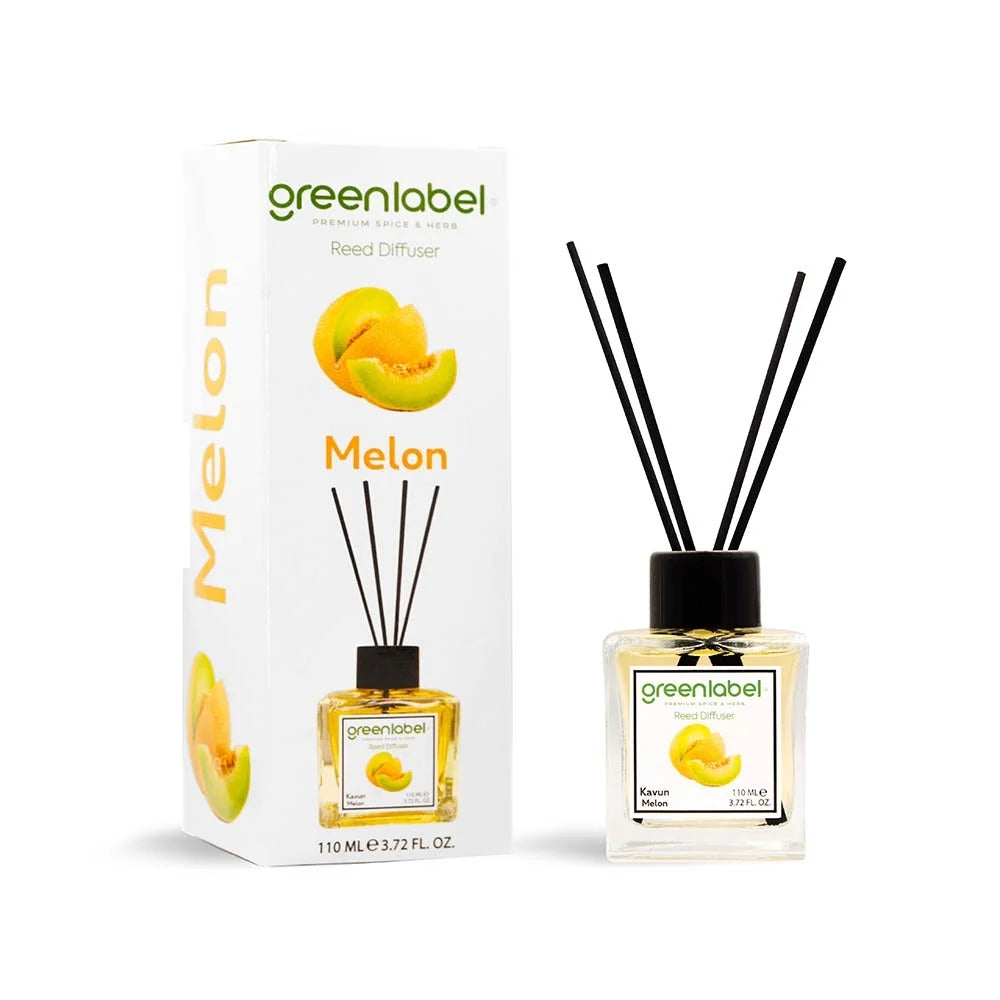 Odorizant Camera Red Diffuser Greenlabel cu betisoare 110ML Aroma Pepene galben