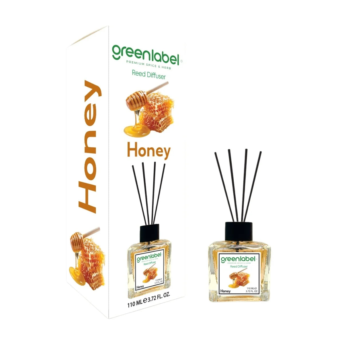 Odorizant Camera Red Diffuser Greenlabel cu betisoare 110ML Aroma Miere