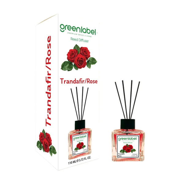 Odorizant Camera Red Diffuser Greenlabel cu betisoare 110ML Aroma Trandafir