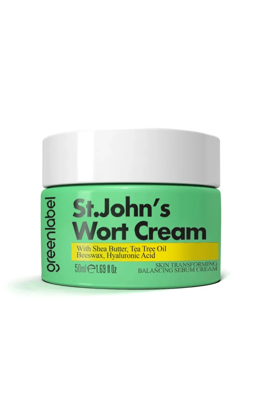 Greenlabel Cremă Reparatoare Intensivă – Cu Ulei de Sunătoare, 50 ml de Îngrijire Naturală și Calmatoare