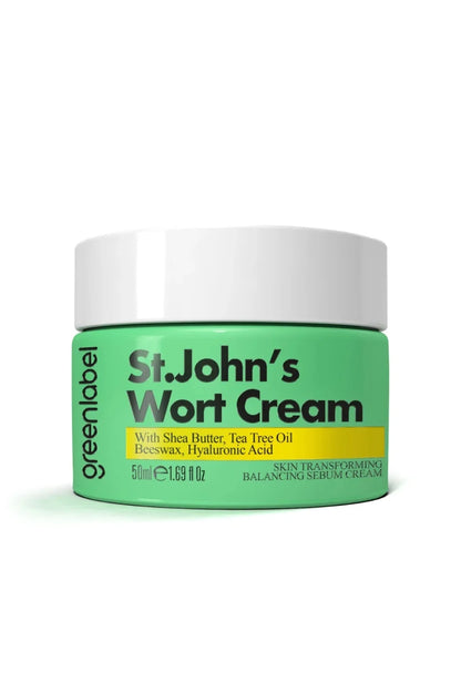 Greenlabel Cremă Reparatoare Intensivă – Cu Ulei de Sunătoare, 50 ml de Îngrijire Naturală și Calmatoare